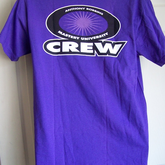 Anthony Robbins mastery university crew t shirt - Picture 3 of 4